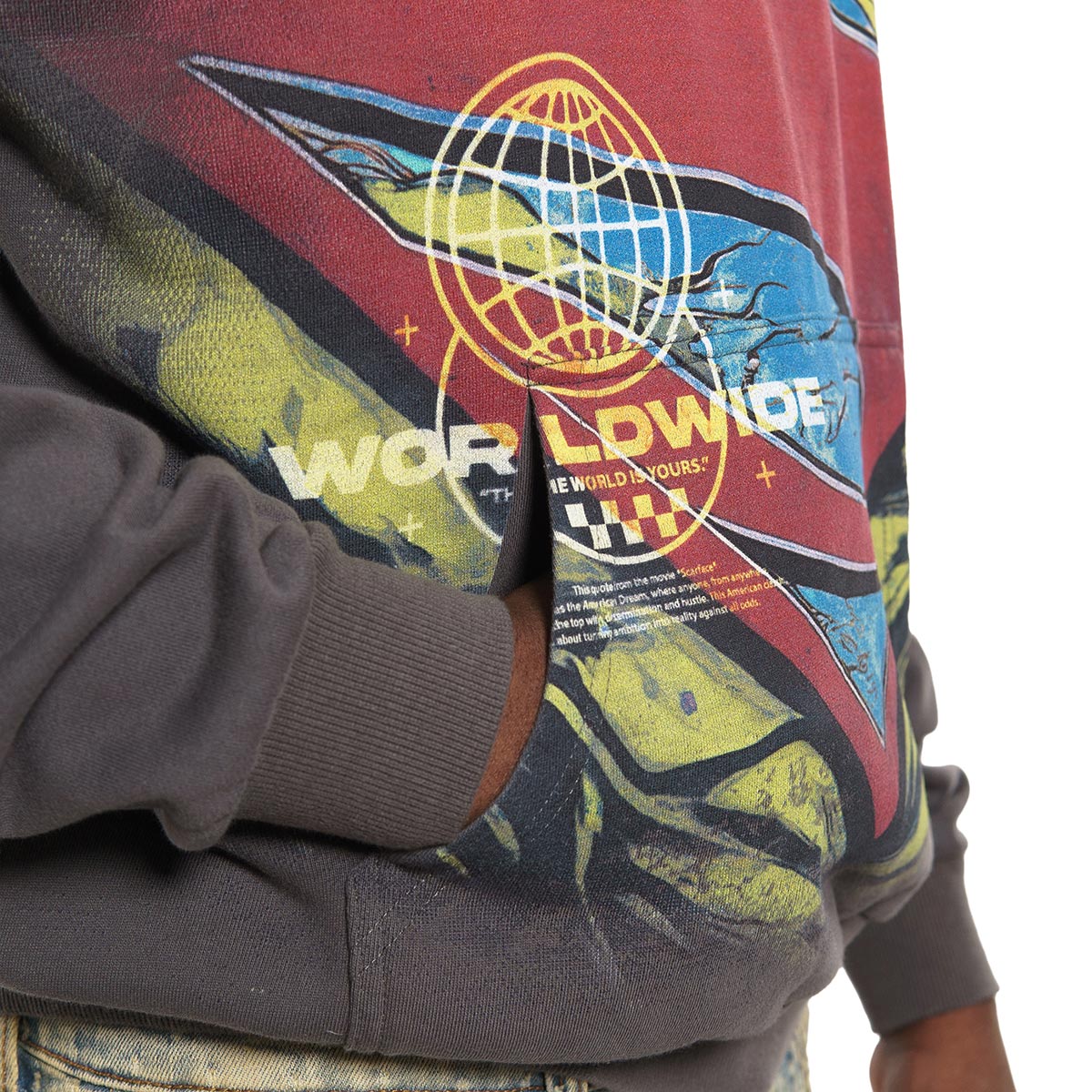 Man of steel stray pullover hoodie By Stray-36