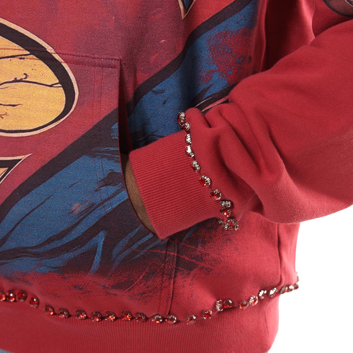 Man of steel stray pullover hoodie by VIERICHEPARIS, view 35
