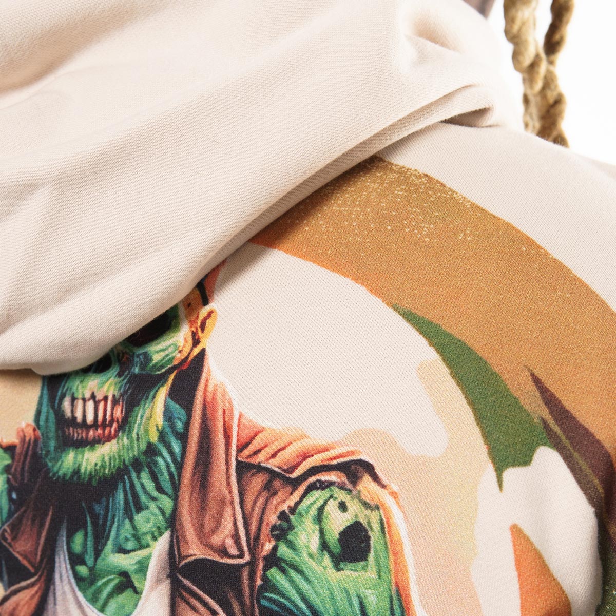 Bad to the bone stray pullover hoodie