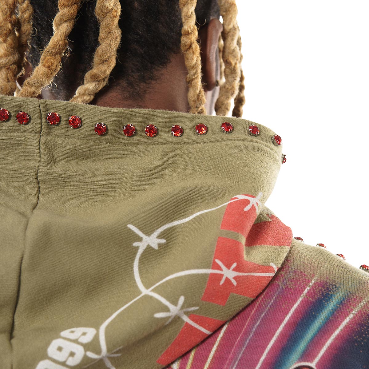 Zombie cyborg stray full-zip hoodie