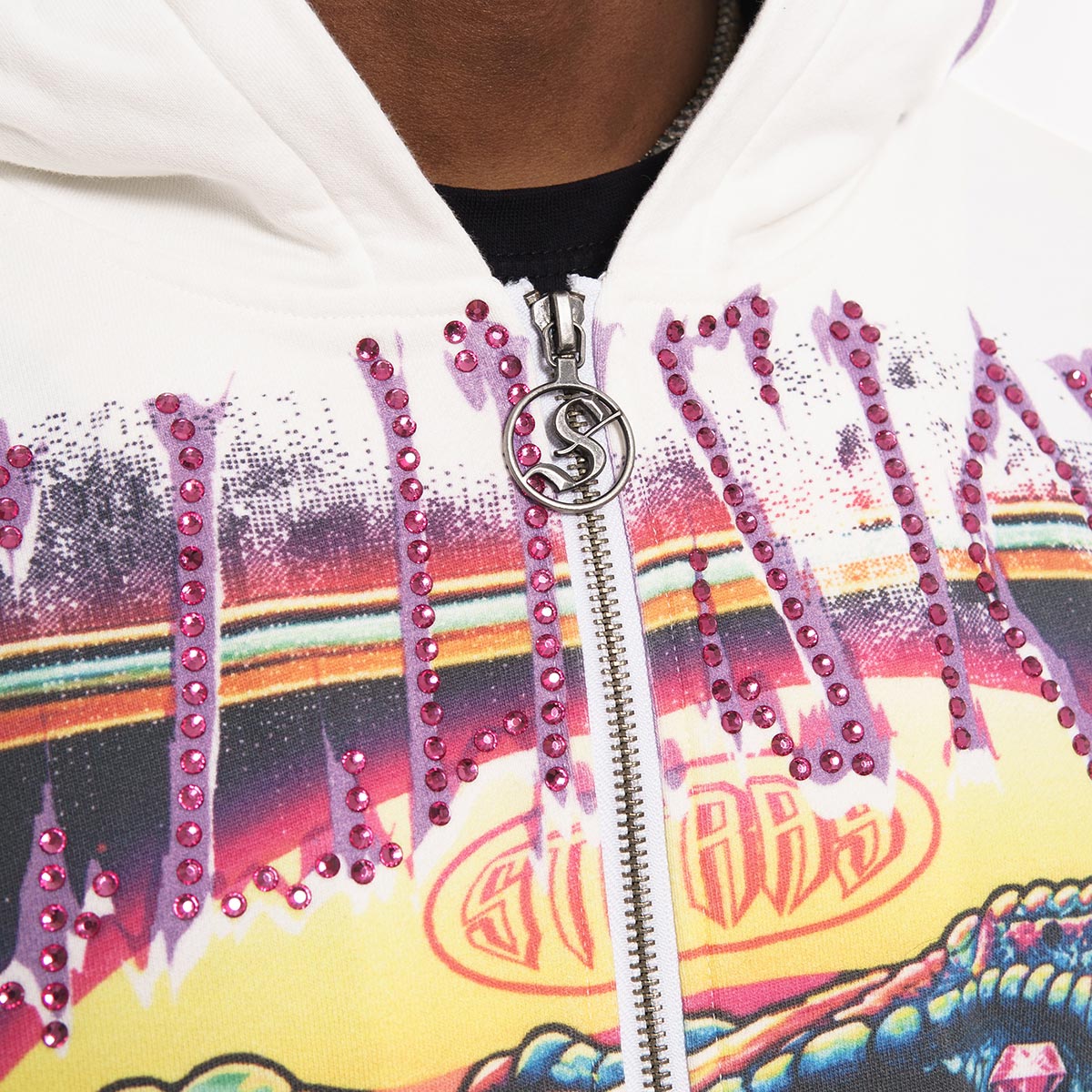 Delusions stray full-zip hoodie by Stray, view 30