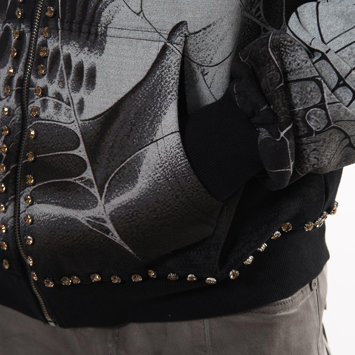 Spider stray full-zip hoodie