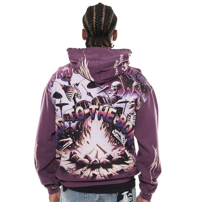 A bold vision stray full-zip hoodie