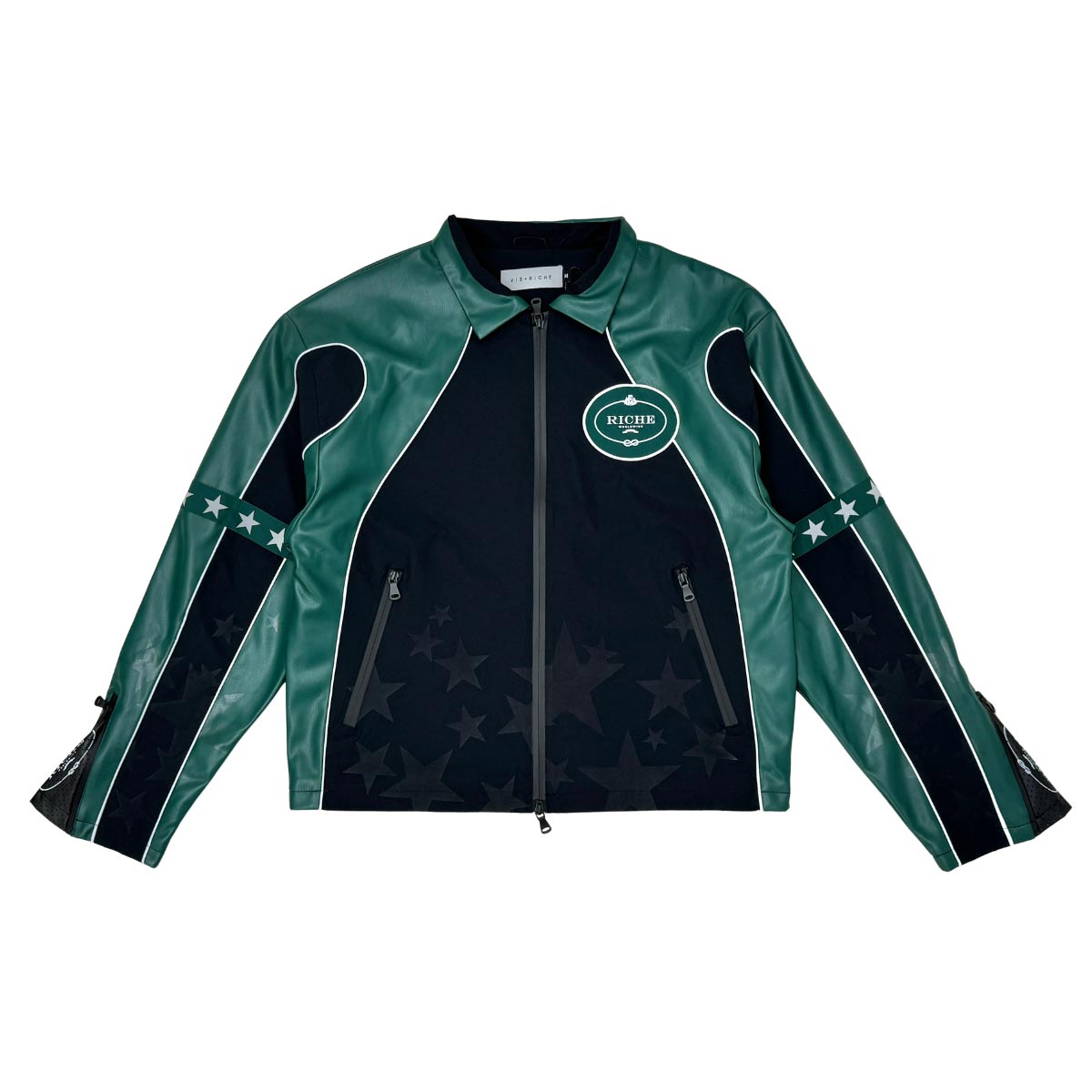 Star studded nylon jacket set by Vie+Riche, view 19