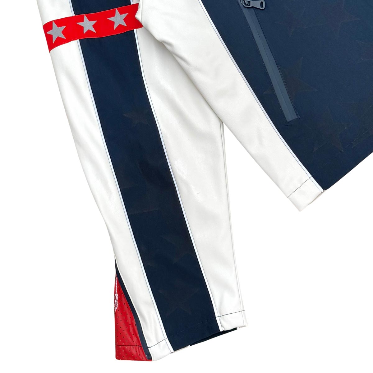 Star studded nylon jacket set