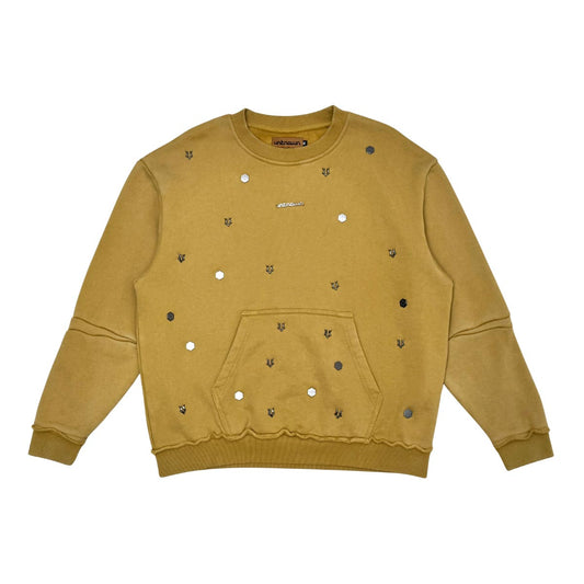 Unknown cotton fleece crewneck By Unknown-1