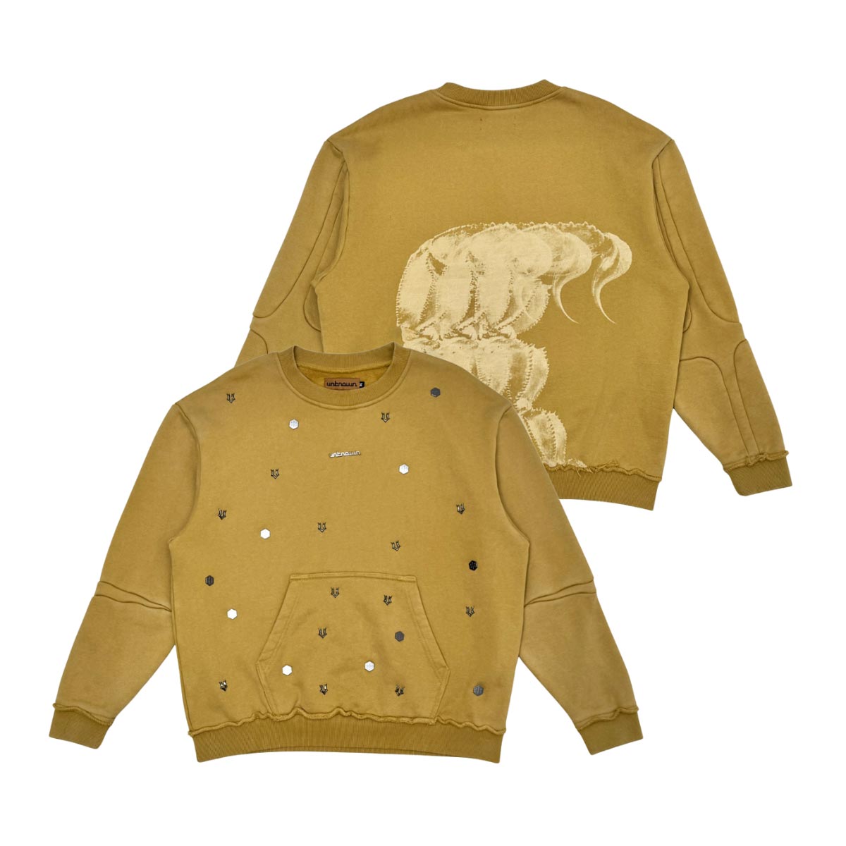 Unknown cotton fleece crewneck By Unknown-10