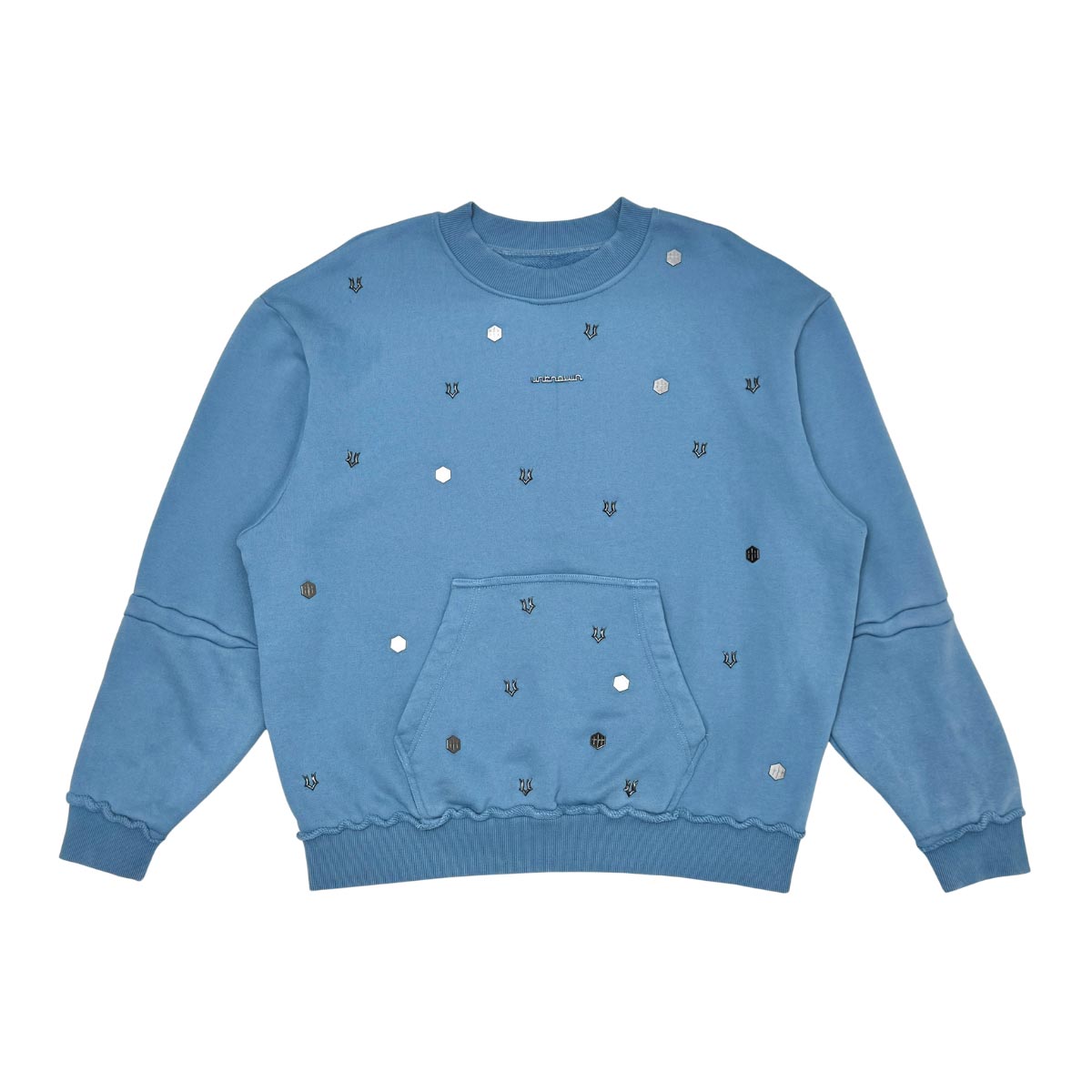 Unknown cotton fleece crewneck by Unknown, view 12