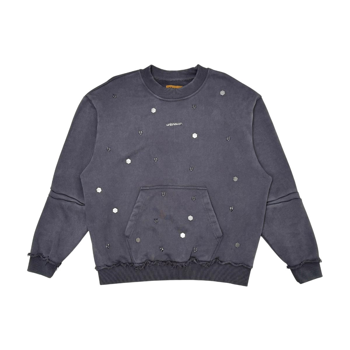 Unknown cotton fleece crewneck By Unknown-17