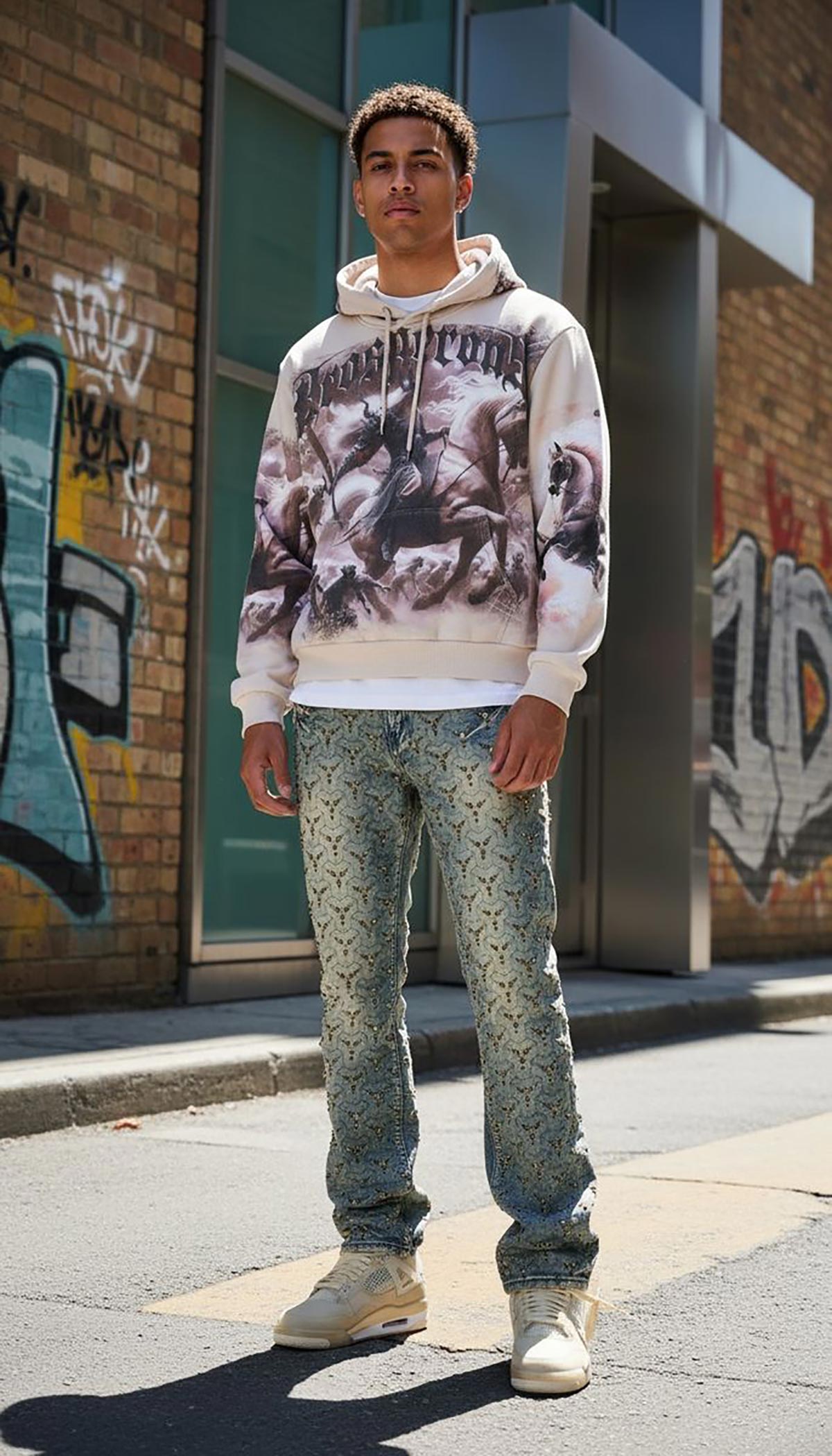 Stray prosperous pullover hoodie by Stray, view 6