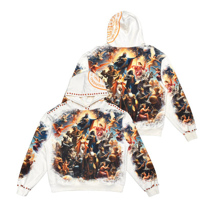 Stray gods pullover hoodie By Stray-3