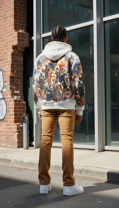 Stray gods pullover hoodie By Stray-8