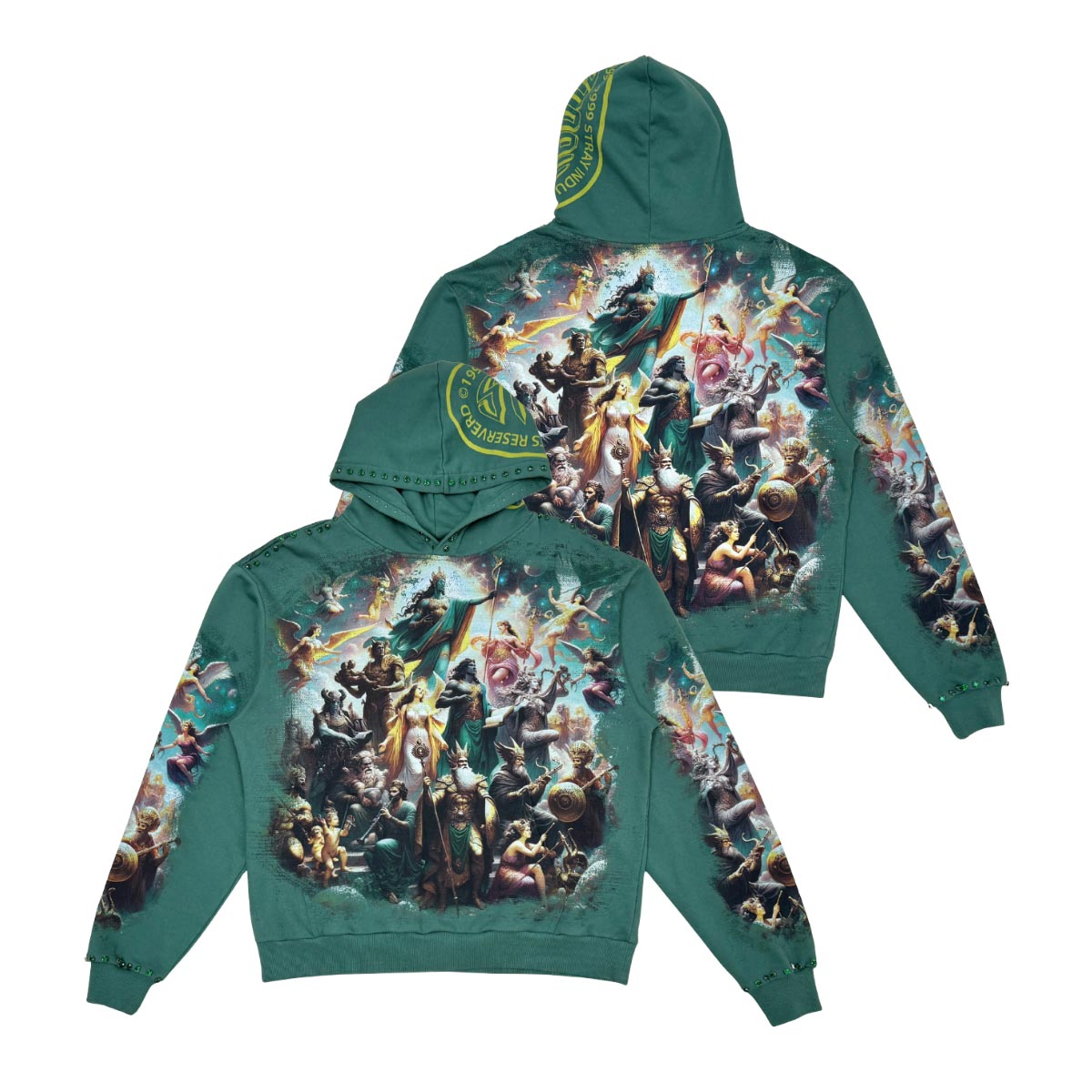 Stray gods pullover hoodie By Stray-9