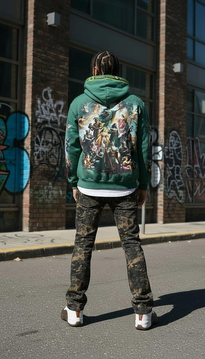 Stray gods pullover hoodie By Stray-14