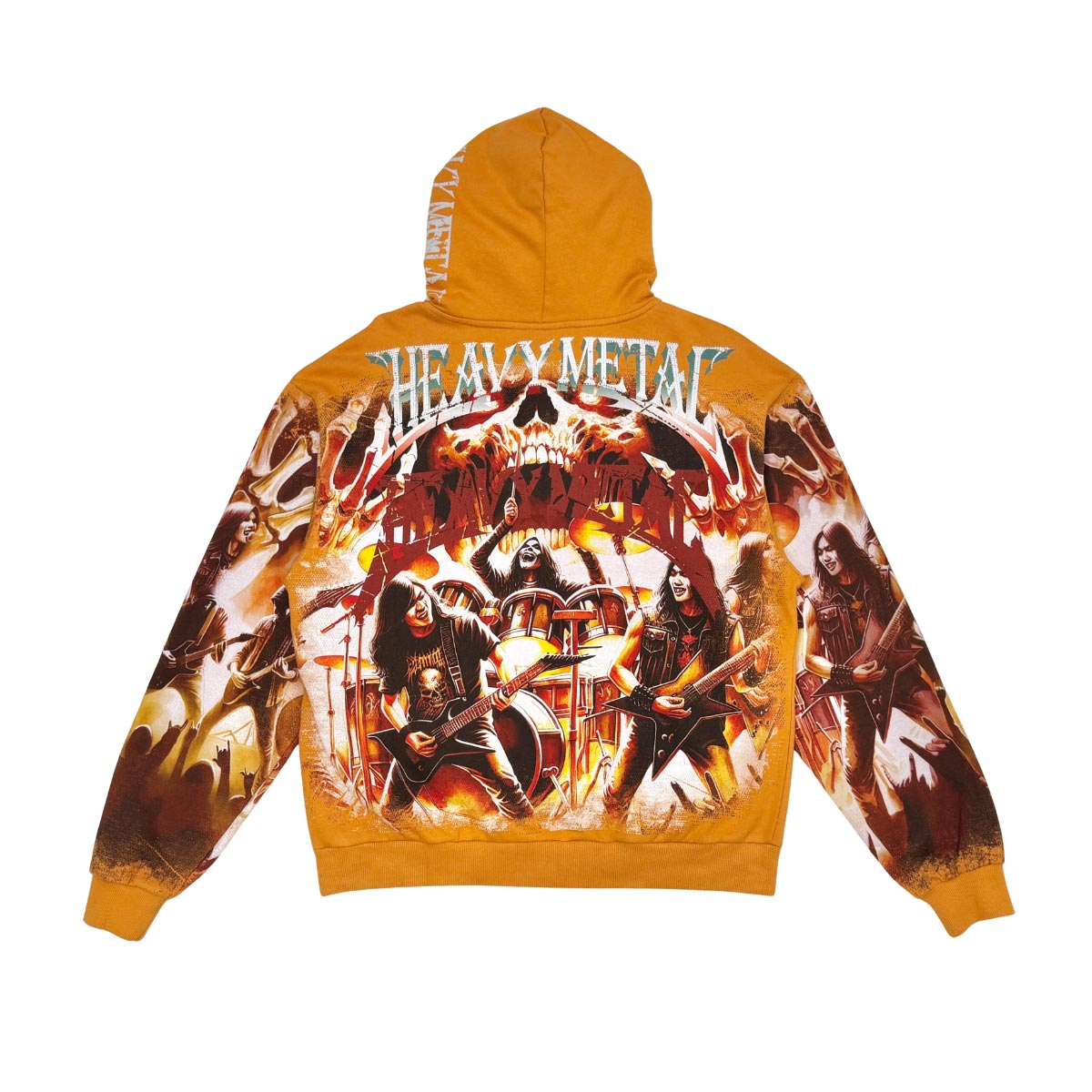 Stray heavy metal full-zip hoodie by VIERICHEPARIS, view 12