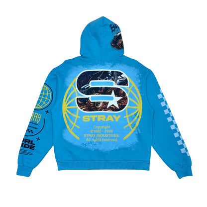 Stray bad to the bone full-zip hoodie By Stray-6