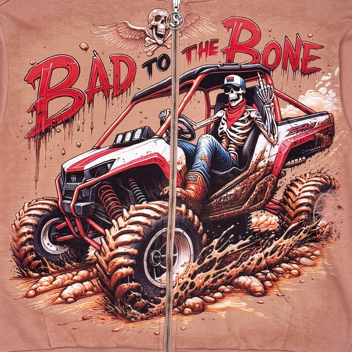 Stray bad to the bone full-zip hoodie By Stray-10