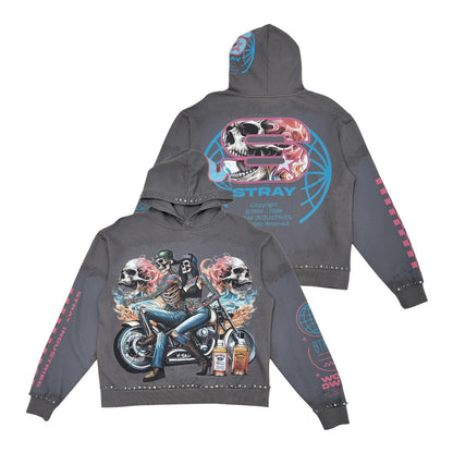 Stray ride or die full-zip hoodie By Stray-1