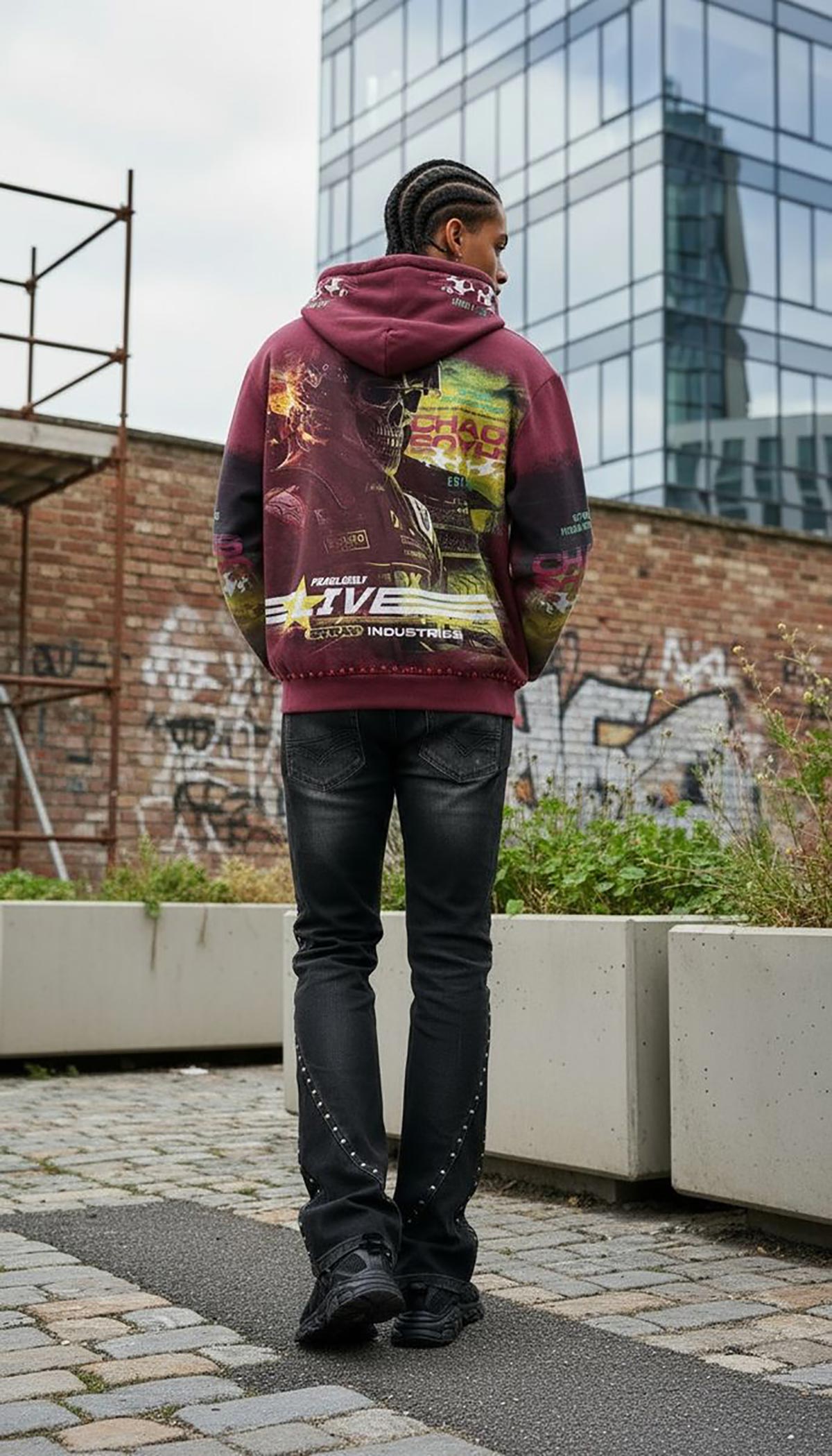 Stray chaos full-zip hoodie By Stray-8