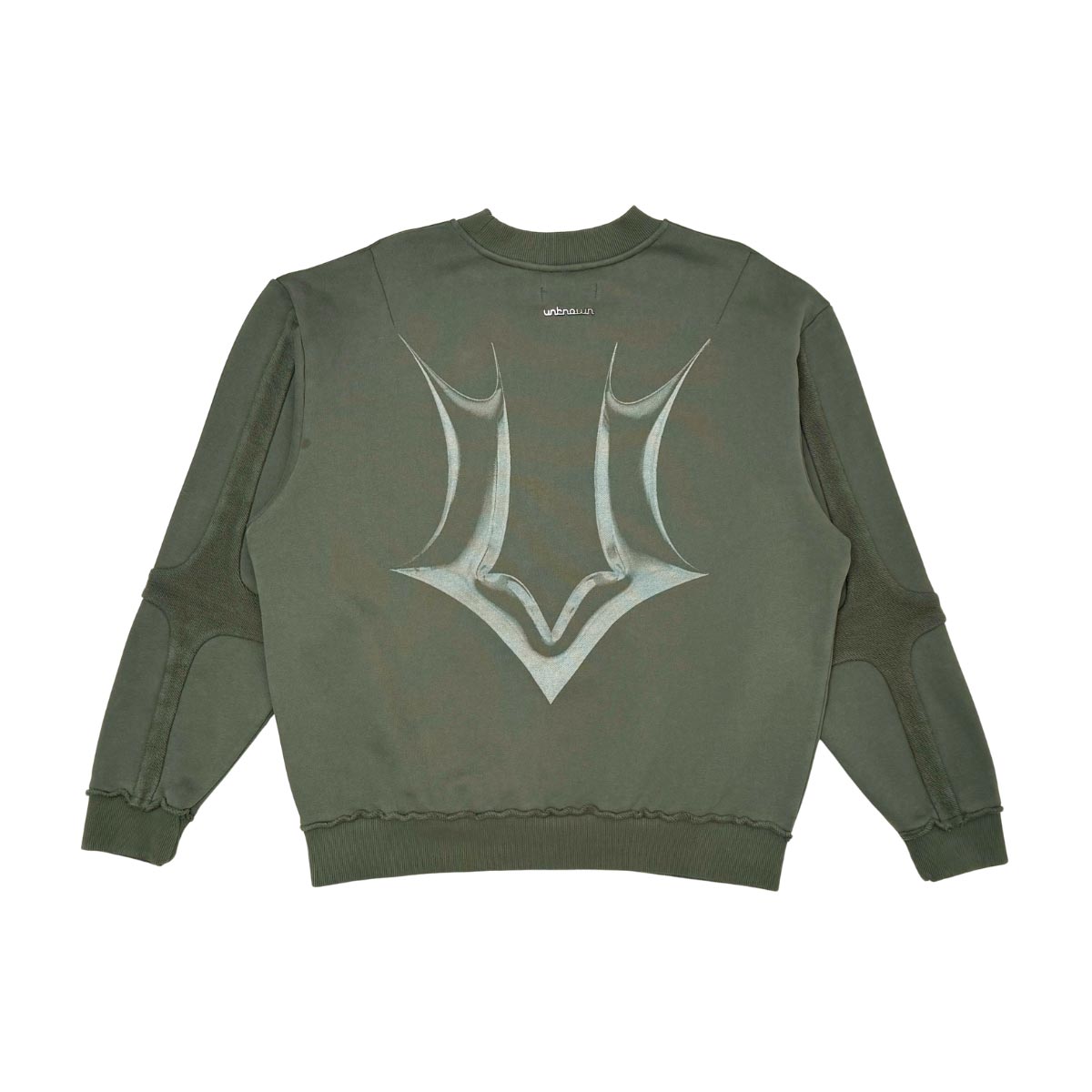 Unknown heavyweight cotton fleece crewneck sweatshirt By Unknown-3