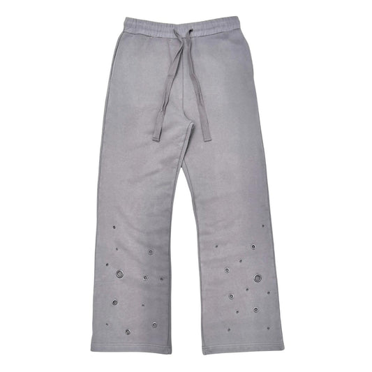 Unknown Garment-dyed, heavyweight cotton fleece relaxed sweatpants By Unknown-1