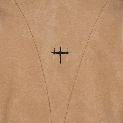 Unknown garment-dyed, heavyweight cotton fleece pullover hoodie By Unknown-5