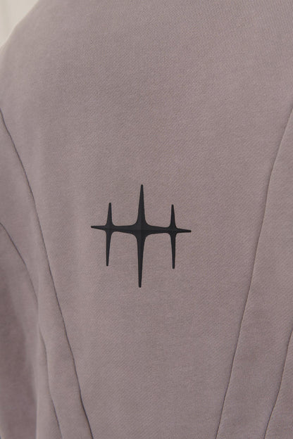 Unknown garment dyed full-zip hoodie