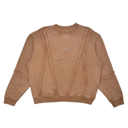 Unknown Garment-dyed, heavyweight cotton fleece sweatshirt By Unknown-3