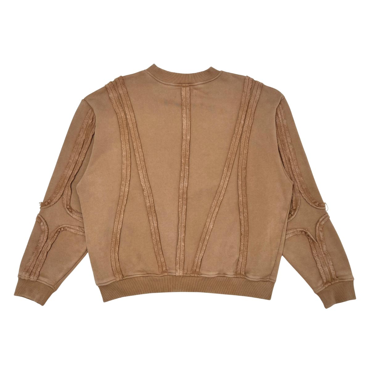 Unknown Garment-dyed, heavyweight cotton fleece sweatshirt by Unknown, view 4