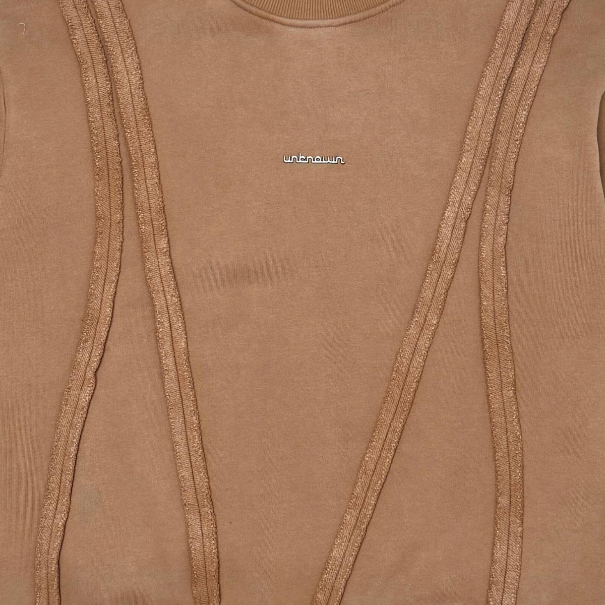 Unknown Garment-dyed, heavyweight cotton fleece sweatshirt by Unknown, view 5