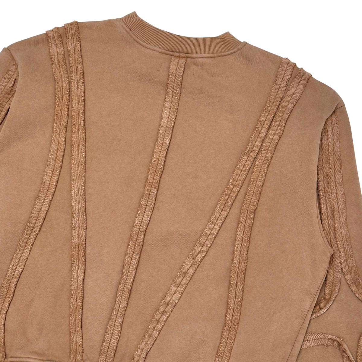 Unknown Garment-dyed, heavyweight cotton fleece sweatshirt by Unknown, view 6