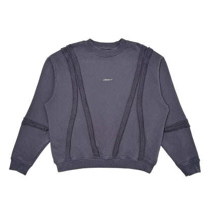 Unknown Garment-dyed, heavyweight cotton fleece sweatshirt By Unknown-8