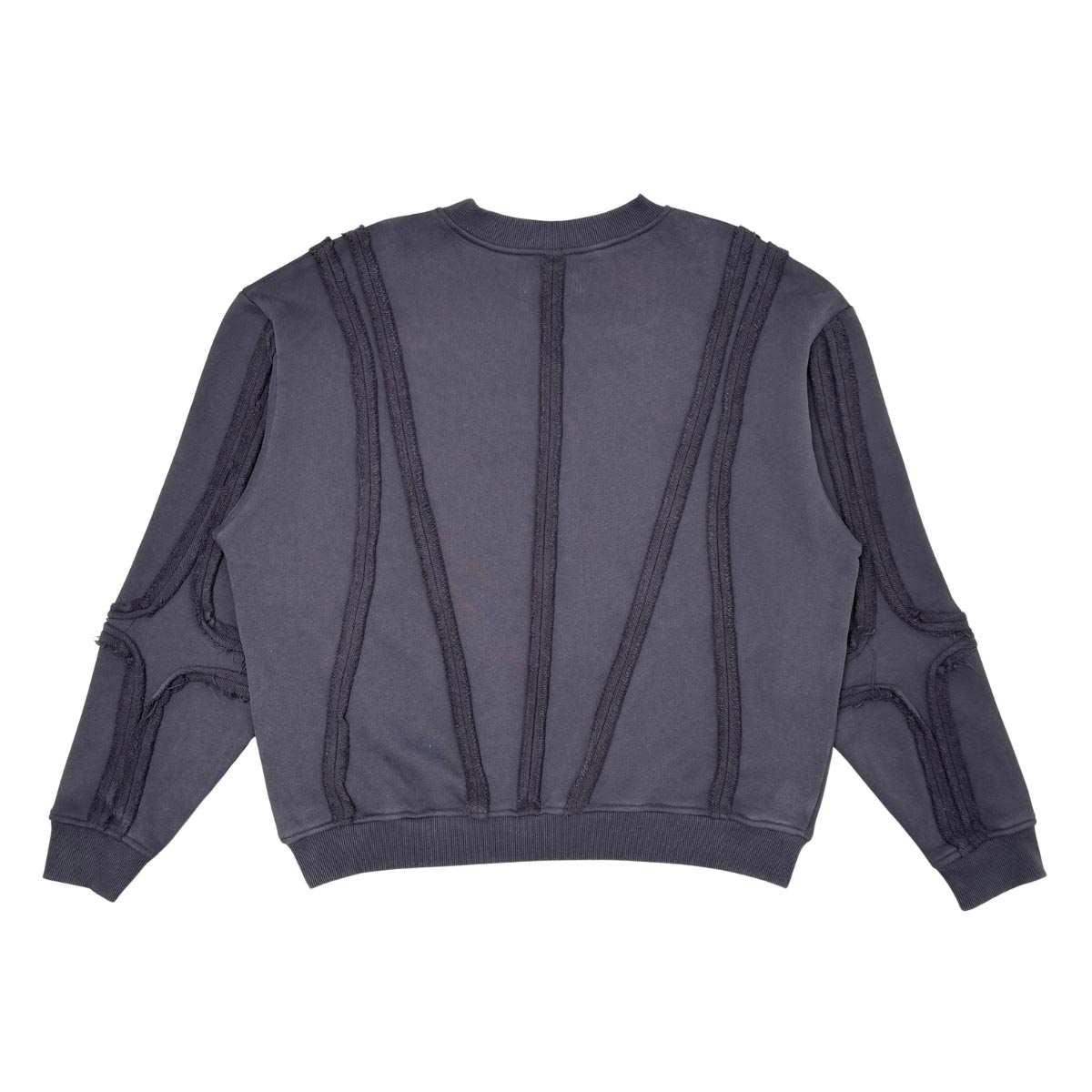 Unknown Garment-dyed, heavyweight cotton fleece sweatshirt by Unknown, view 12