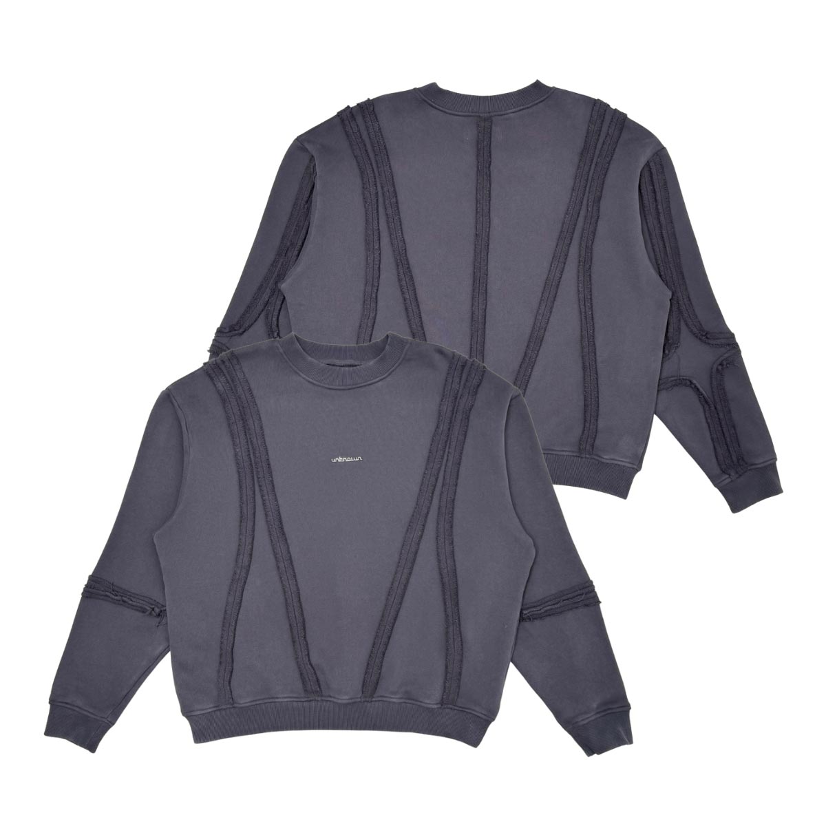 Unknown Garment-dyed, heavyweight cotton fleece sweatshirt By Unknown-12