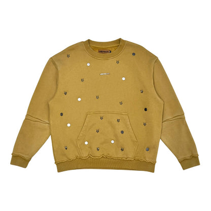 Unknown cotton fleece crewneck By Unknown-22