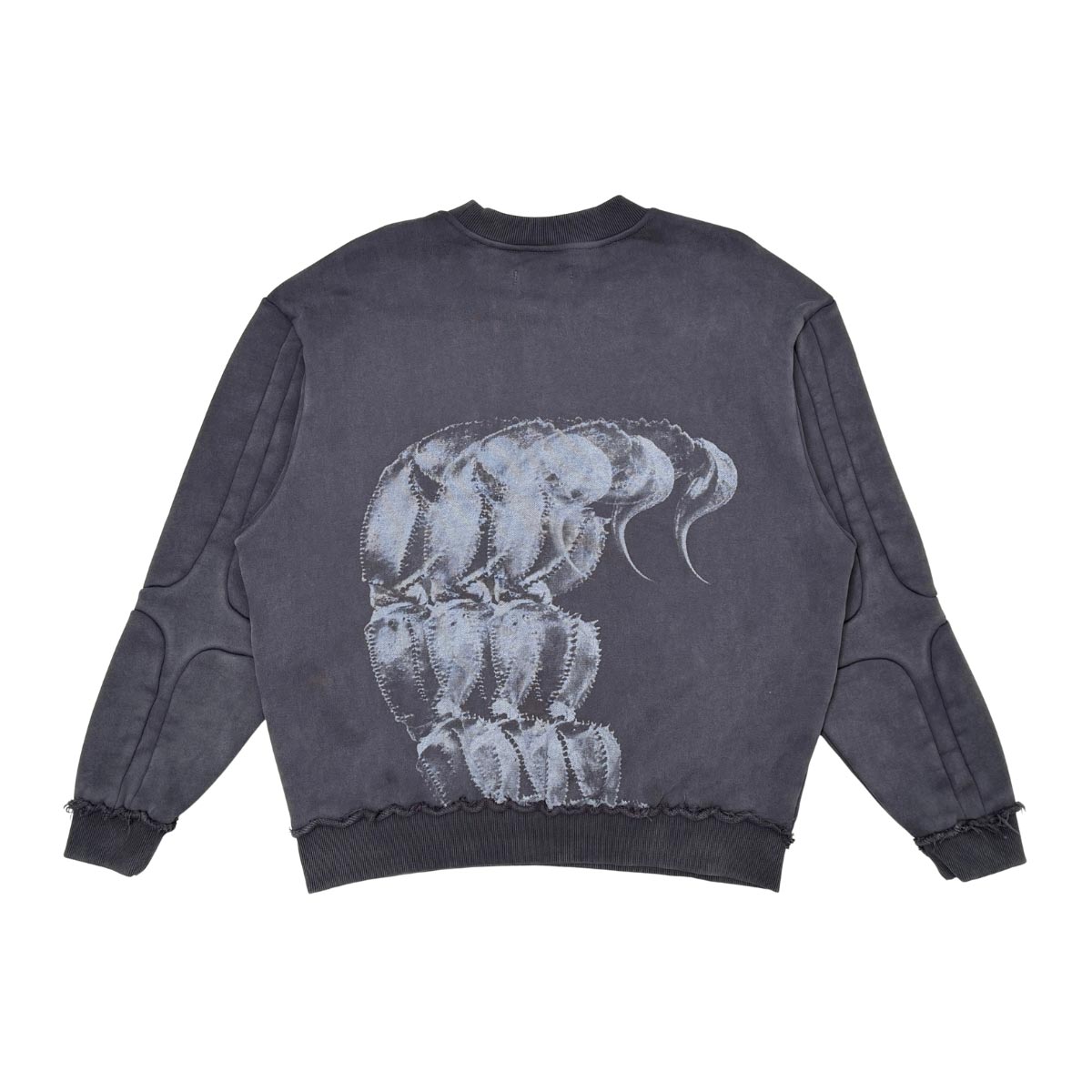 Unknown cotton fleece crewneck By Unknown-33