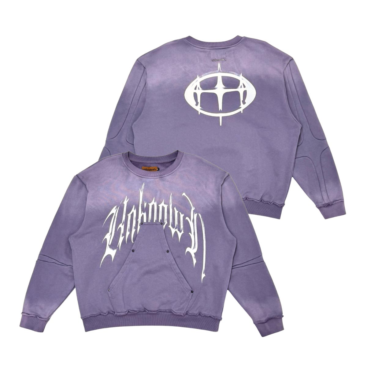 Unknown washed effect crewneck by VIERICHEPARIS, view 8