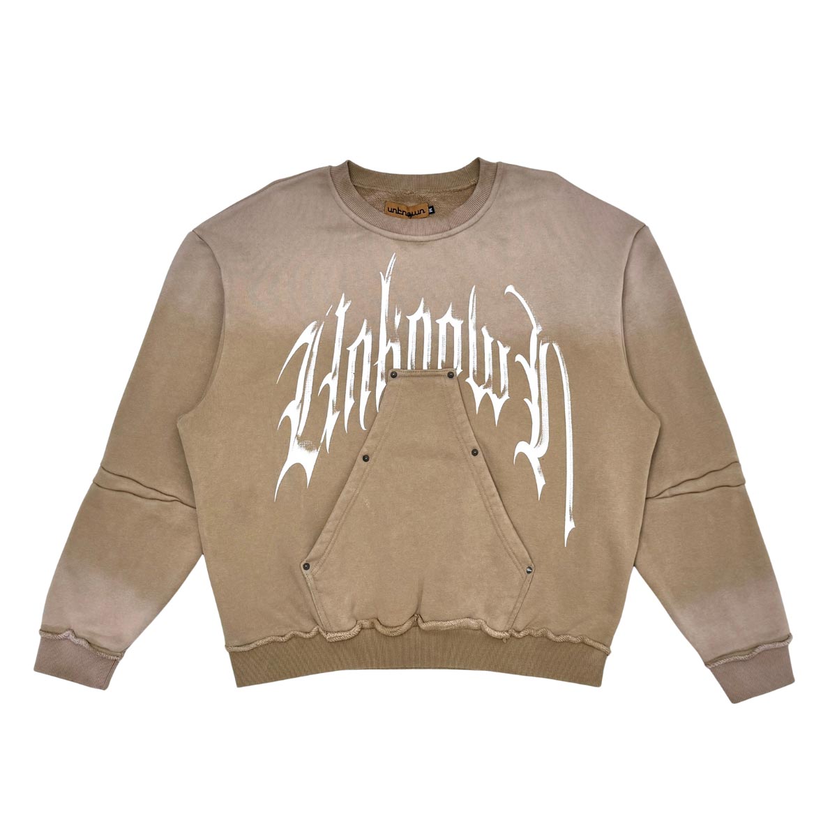 Unknown washed effect crewneck by VIERICHEPARIS, view 9