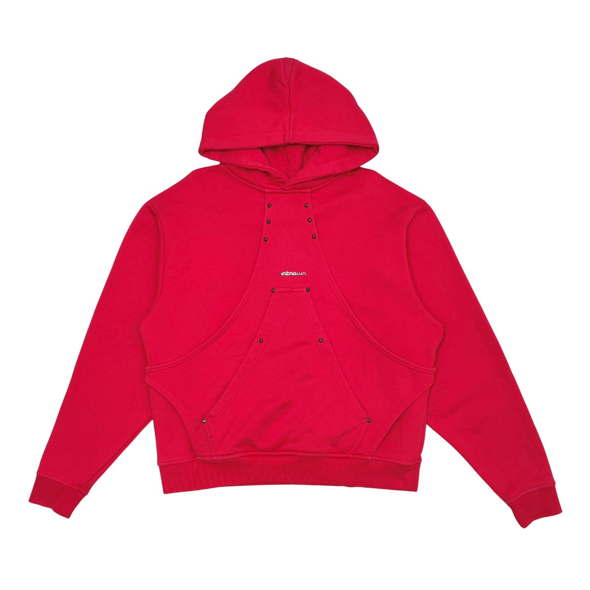 Unknown cotton fleece pullover hoodie By Unknown-4