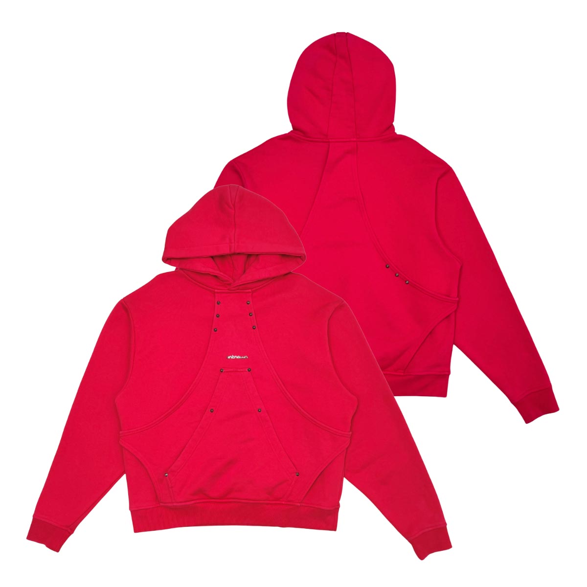 Unknown cotton fleece pullover hoodie By Unknown-8