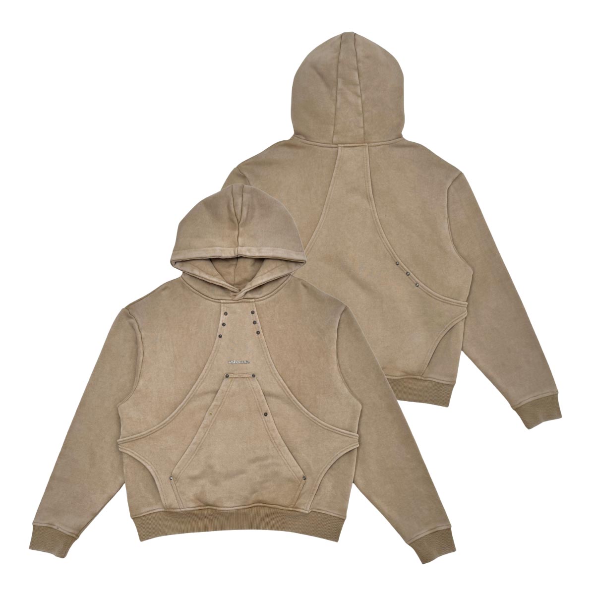 Unknown cotton fleece pullover hoodie By Unknown-13