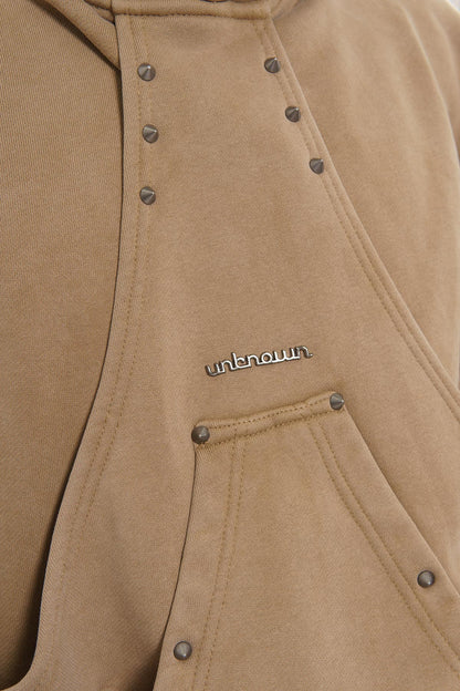 Unknown cotton fleece pullover hoodie By Unknown-21