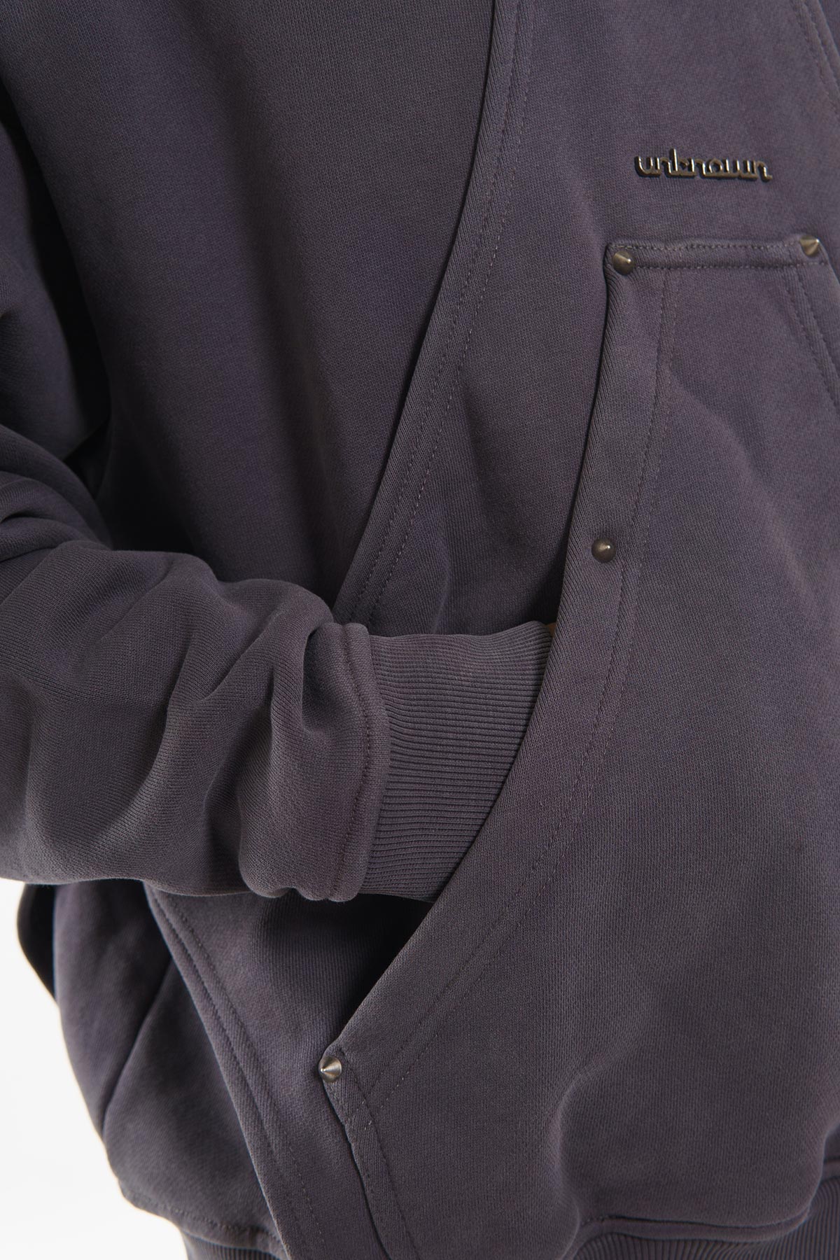 Unknown cotton fleece pullover hoodie By Unknown-28