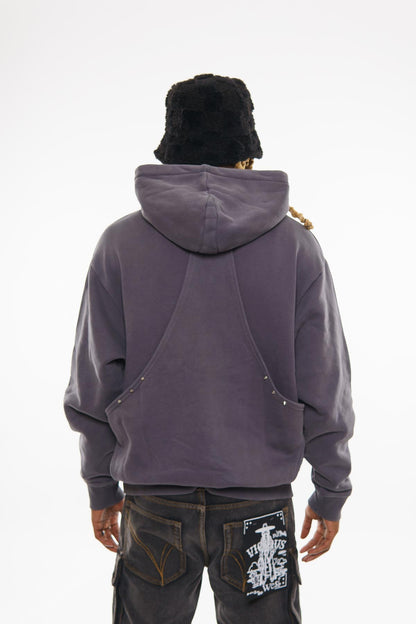 Unknown cotton fleece pullover hoodie By Unknown-32
