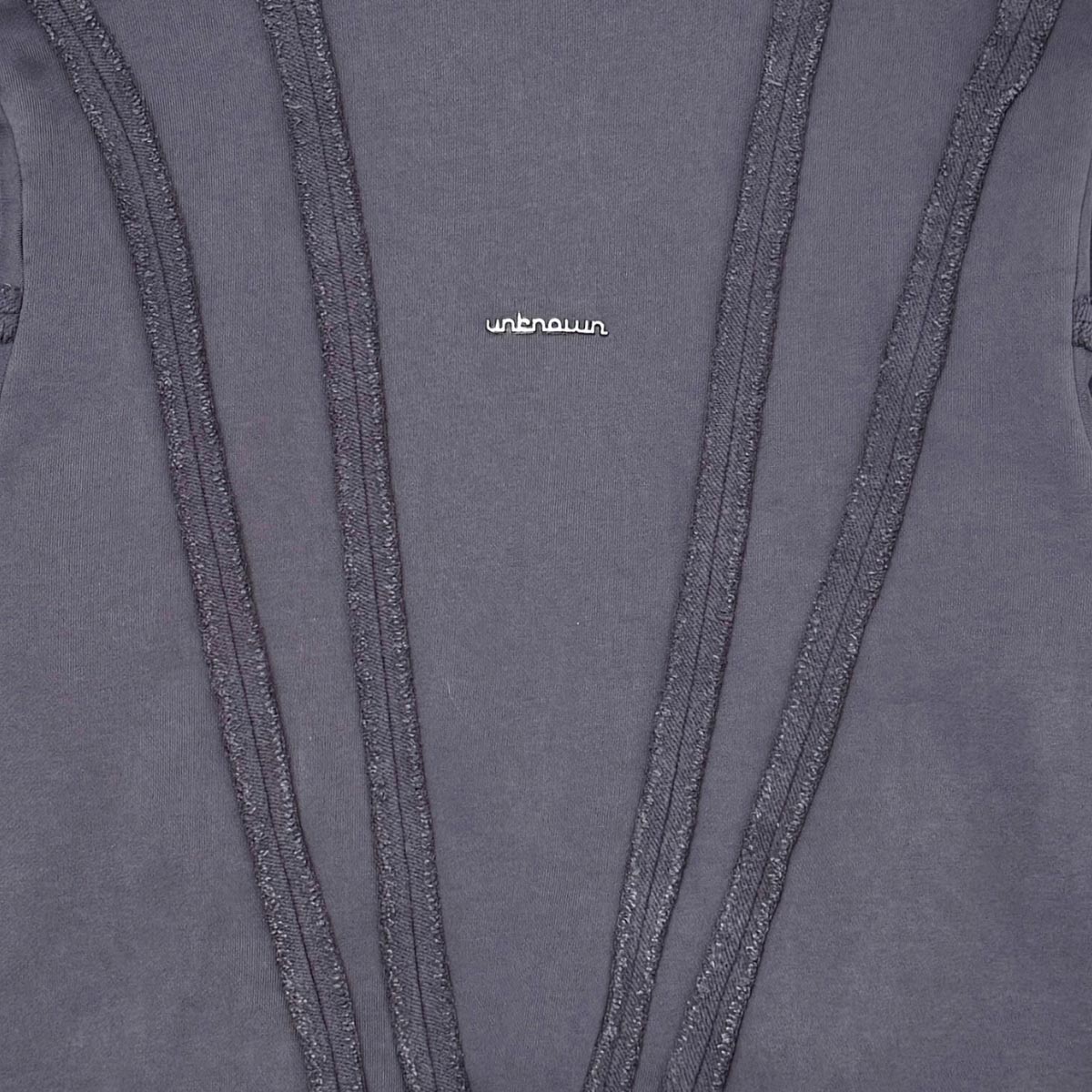 Unknown washed effect full-zip hoodie By Unknown-7