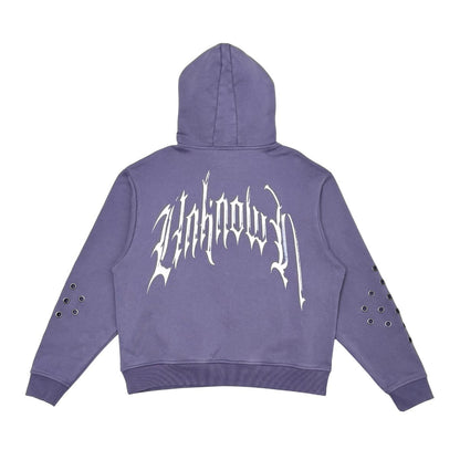 Unknown washed effect pullover hoodie By Unknown-4