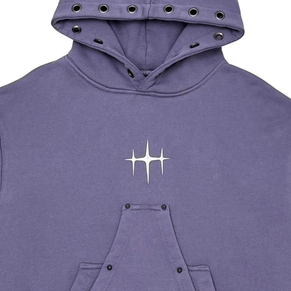 Unknown washed effect pullover hoodie By Unknown-5