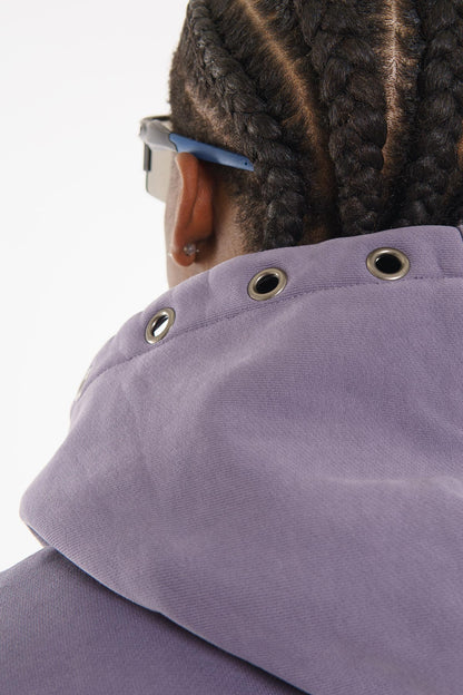Unknown washed effect pullover hoodie By Unknown-8