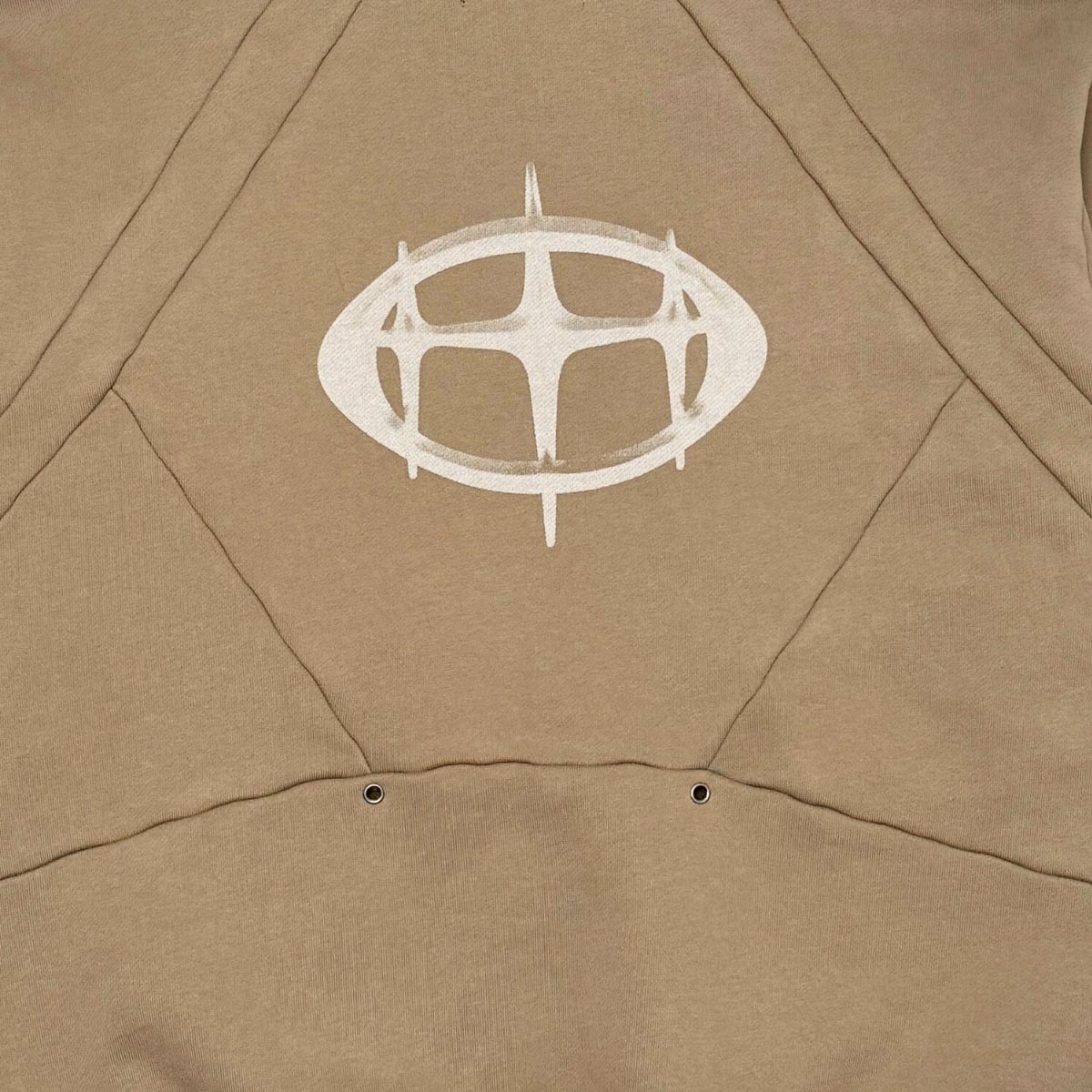 Unknown washed effect heavyweight cotton fleece hoodie By Unknown-6