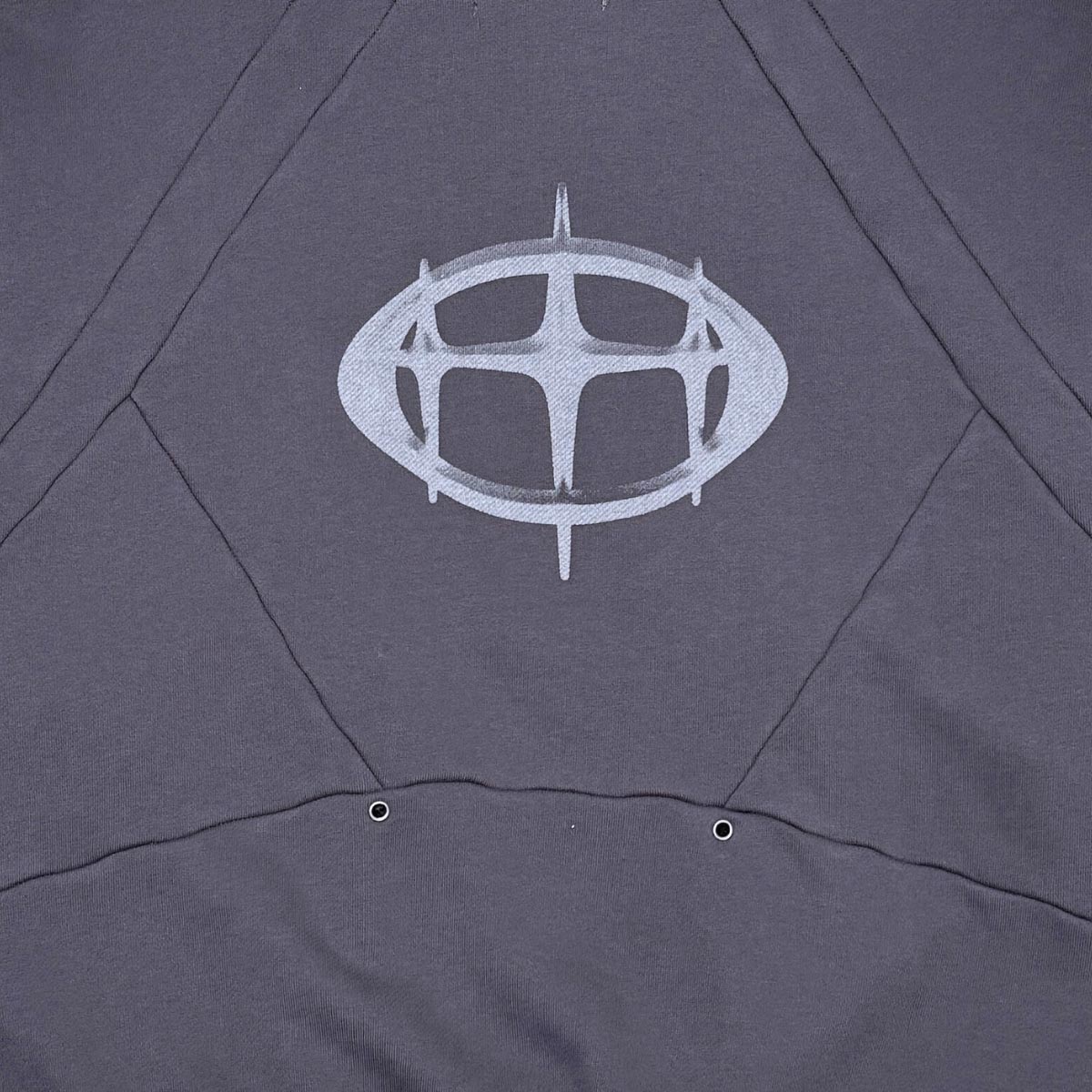 Unknown washed effect heavyweight cotton fleece hoodie By Unknown-11